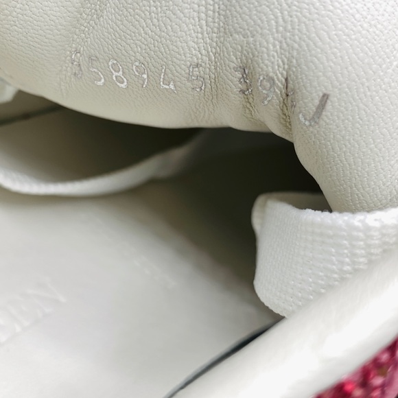 Alexander McQueen Women’s Oversized Leather Sneakers Size 9.5 NWB AUTHENTIC - Picture 6 of 8